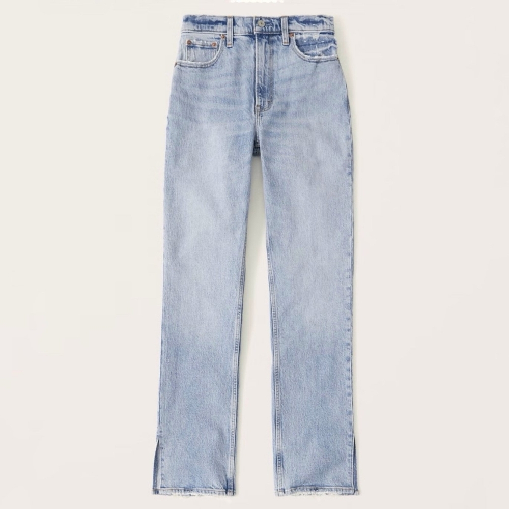 Abercrombie & Fitch 90's Straight Ultra High Rise Jeans Size 32 / 12R